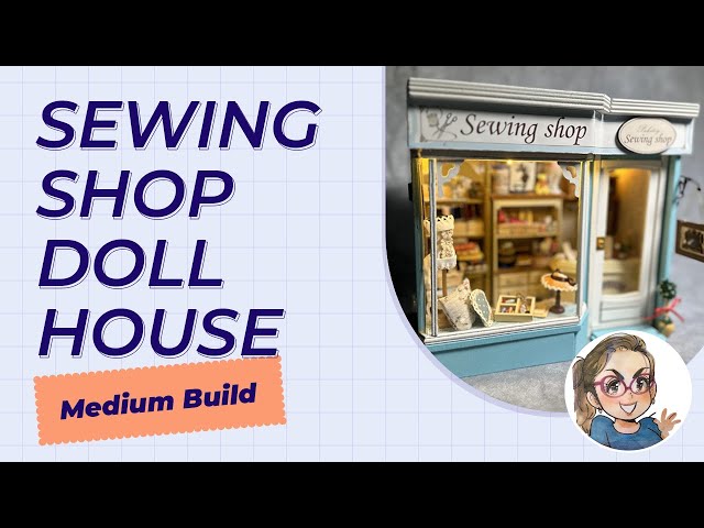 Decorating My Dollhouse Sewing Room – MG Doodle Studio