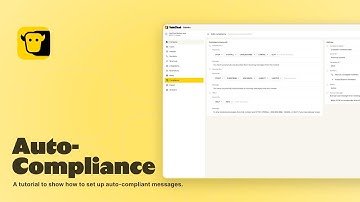 How to set up auto-compliance messages