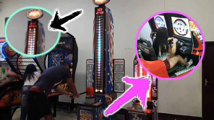 Bati 3 vezes o recorde na máquina do martelo 😱💪 - REI DO MARTELO