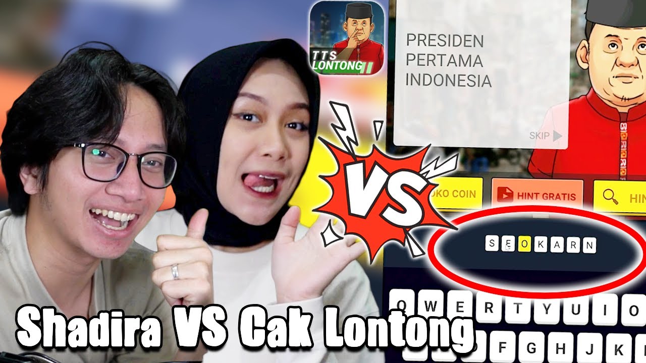 #PASUTRIGAMING APAKAH SHADIRA LEBIH PINTAR DARI CAK LONTONG?! - TTS Lontong
