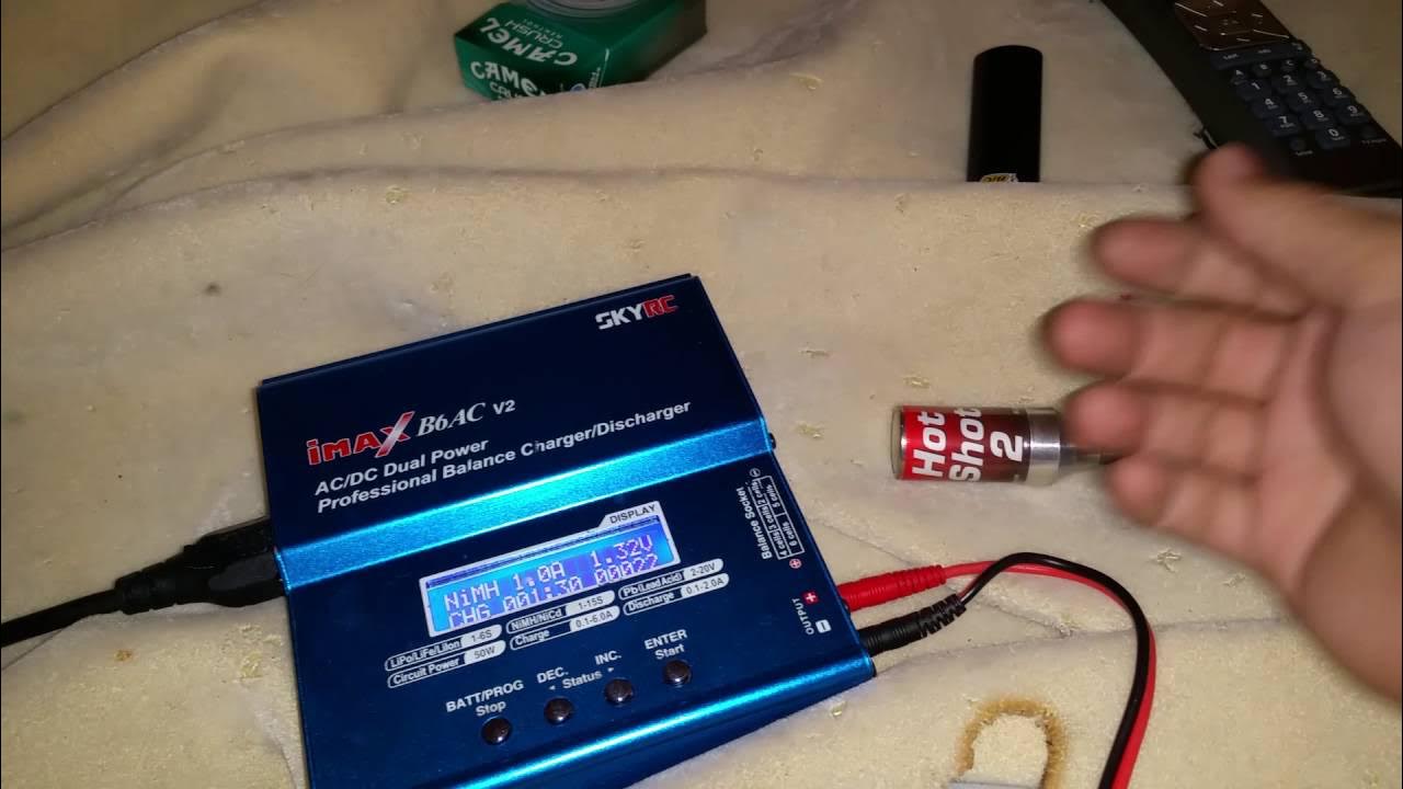 Charging your Glow plug ignitor with a fast charger YouTube