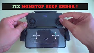 ✅ How to fix the nonstop beep error on drone remote controller