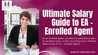 Ultimate Salary Guide to EA – Enrolled Agent.