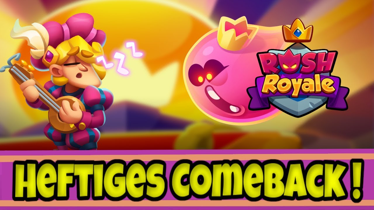 Das Barden-Comeback: Ein heftiges Gefecht im Rush Royale Phantom PVP Modus.