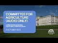 Committee for Agriculture, Environment and Rural Affairs - Thursday 02 October 2025