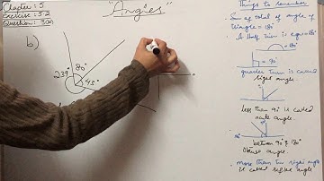 Chapter 5(Angles) Exercise:5.2-Question No:3b