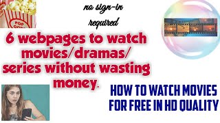 HOW TO WATCH HOLLYWOOD | ASIAN | BOLLYWOOD MOVIES | DRAMAS FOR FREE IN 2020 | NO SIGN-IN REQUIRED |