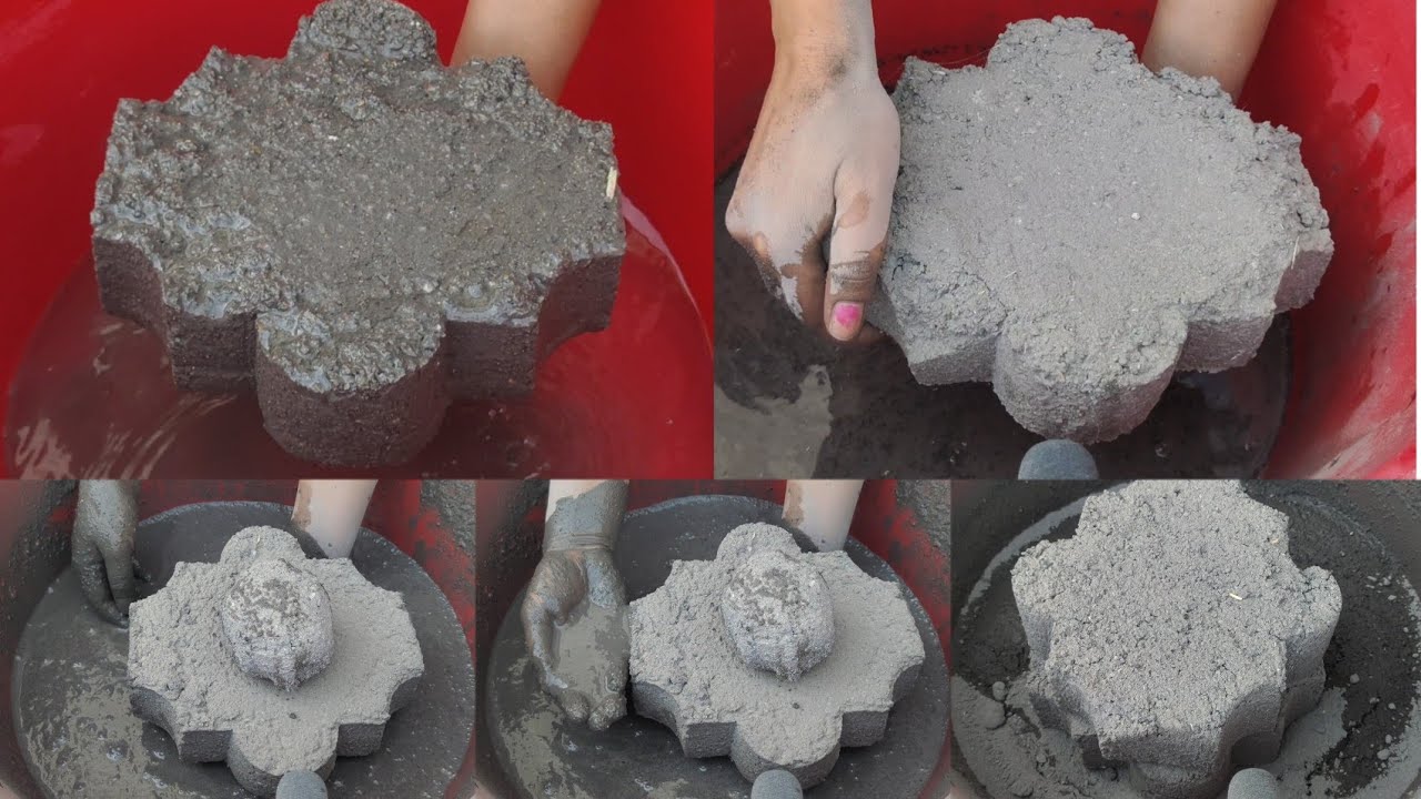 Asmr - HB 🎂 madhu | dusty crunchy charcoalashes crumbling in lots of water 💦