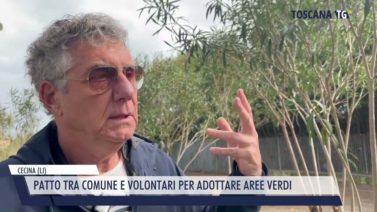 2026-03-05 CECINA (LI) - PATTO TRA COMUNE E VOLONTARI PER ADOTTARE AREE VERDI