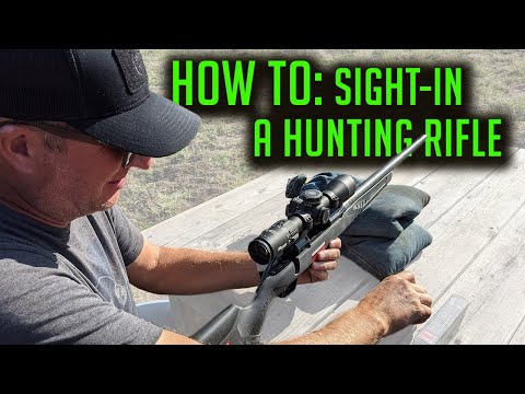 Wie man Sight-In einem Jagdgewehr