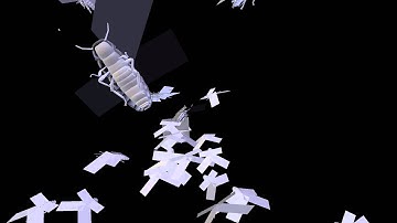 Blender3D  particle system insect flying