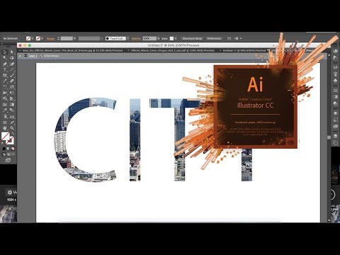 How to Make a Clipping Mask in Illustrator CS6/CC