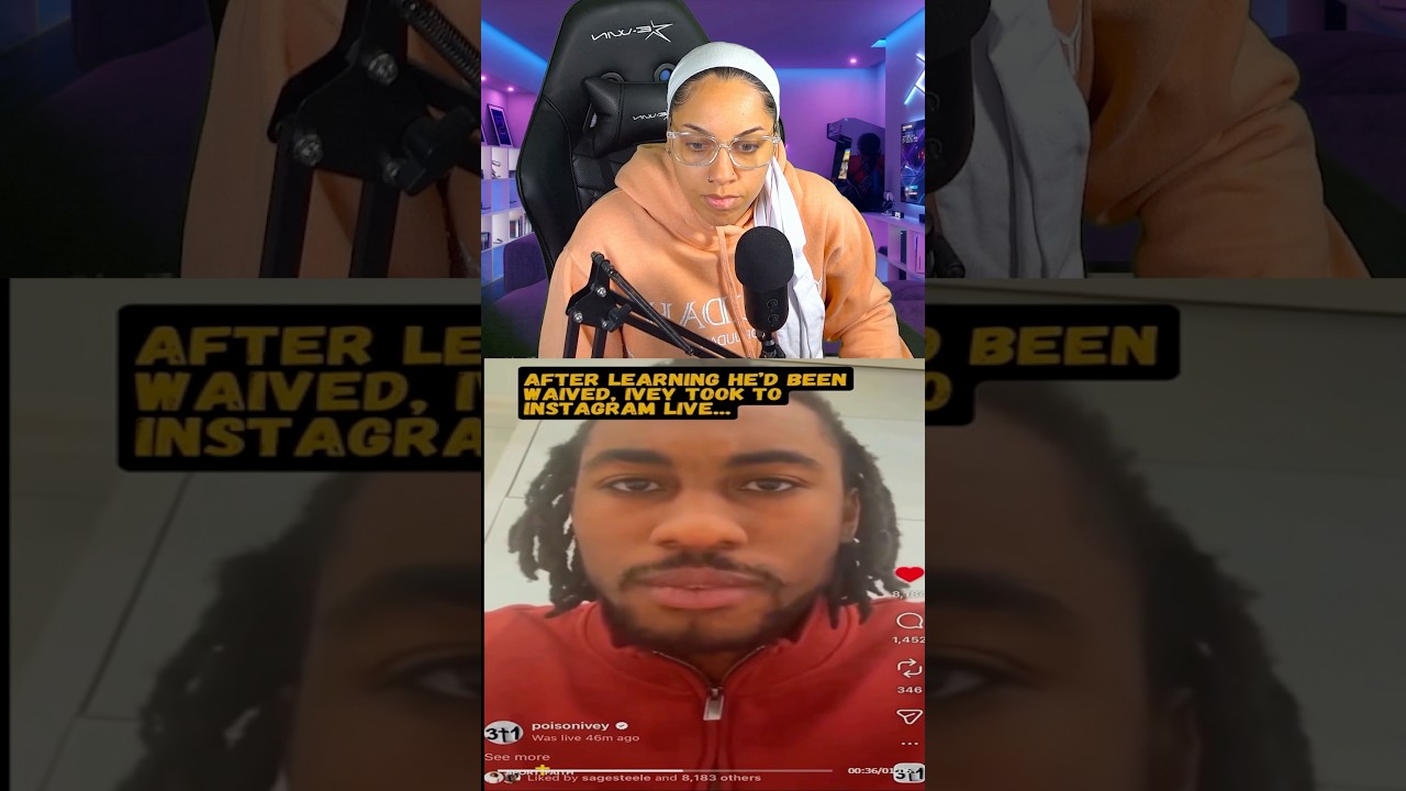 Jaden Ivey RUINED His NBA Career In 1 Live Stream 😳 #shorts #jadenivey #nba