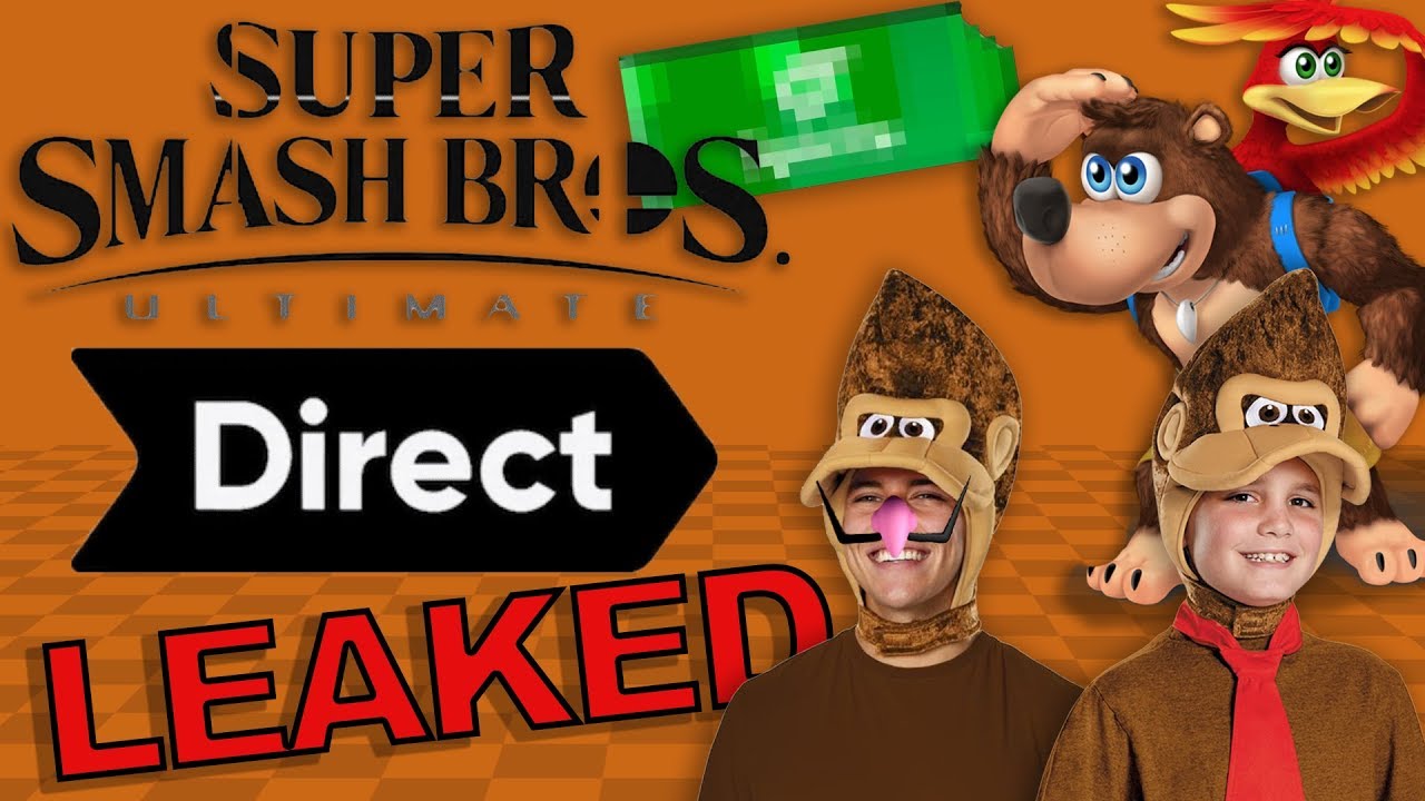 NEW Super Smash Bros Ultimate Direct ALREADY LEAKED: my dad works in nintendo ;)