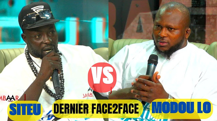 🚨[Replay-Live ] Revivez dernier face2face Modou Lo vs Siteu en intégralité au TFM