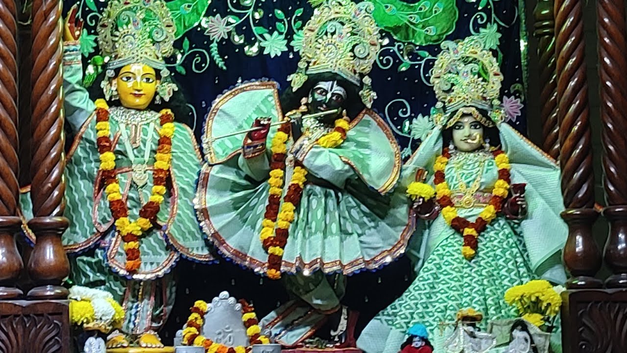 Sri Sri Gourvinod Govindanand Jiu. Ratri Sringar Darshan. 21-02-2026. Sri Gaudiya Math Patna. 