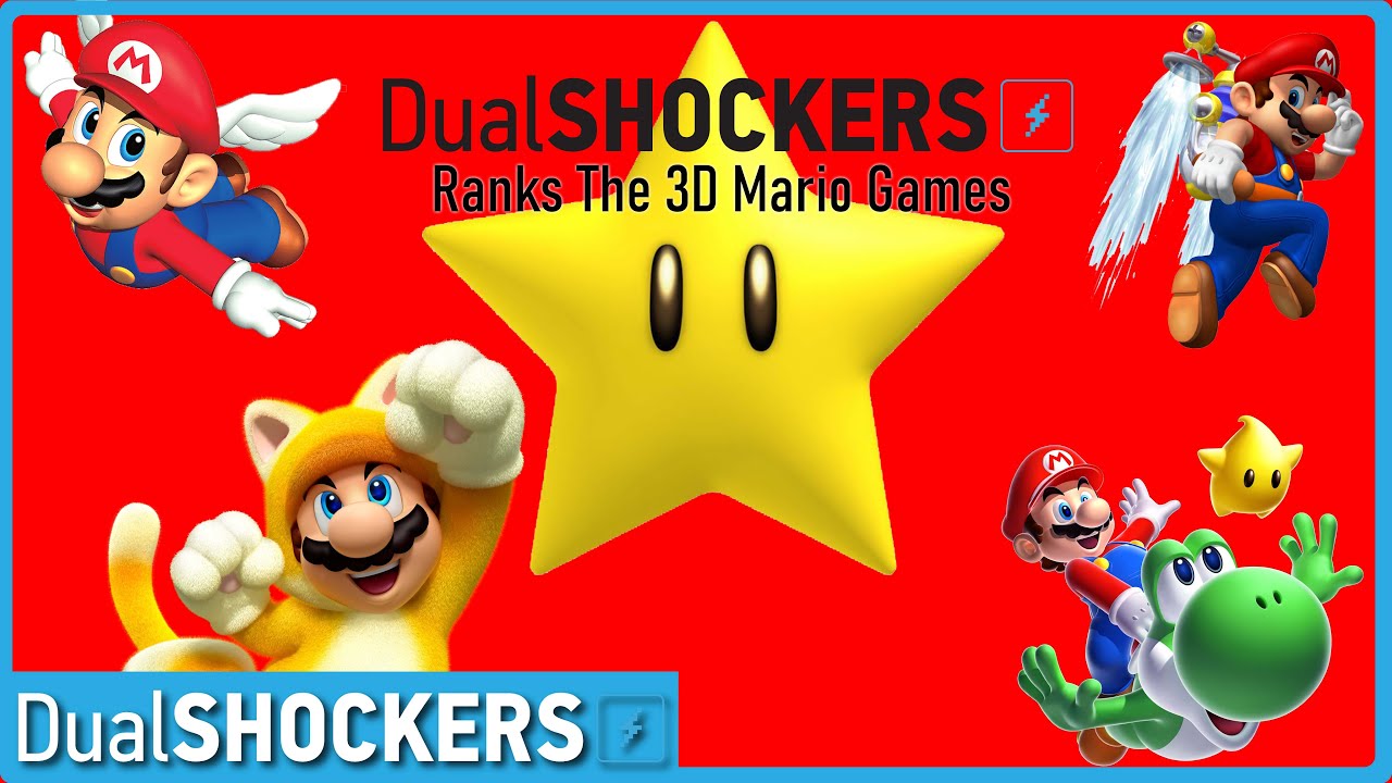 The Definitive Ranking of Every 3D Super Mario Game