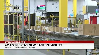 Amazon cuts the ribbon on new Canton fulfillment center