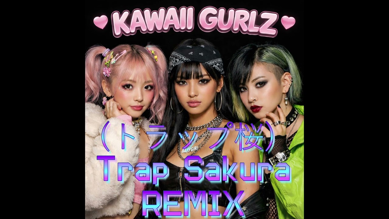 KAWAII GURLZ - Trap Sakura (トラップ桜) (Remix) | (Official Audio