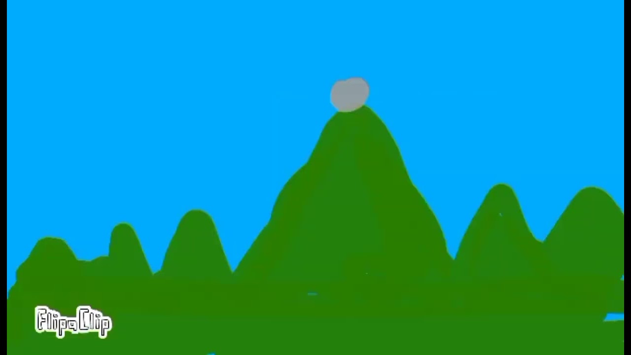 mt pinatubo eruption animation
