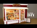 Ptisserie diy miniature bakery dollhouse crafts relaxing satisfying