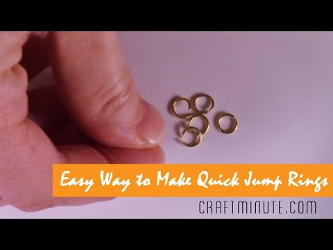 Easy Way to Make Quick Jump Rings