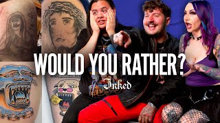 Would You Rather? Tattoo Edition | Tattoo Artists React