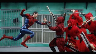 STOP MOTION Spider Man vs The Hand  Brand New Day スパイダーマン ストップモーション