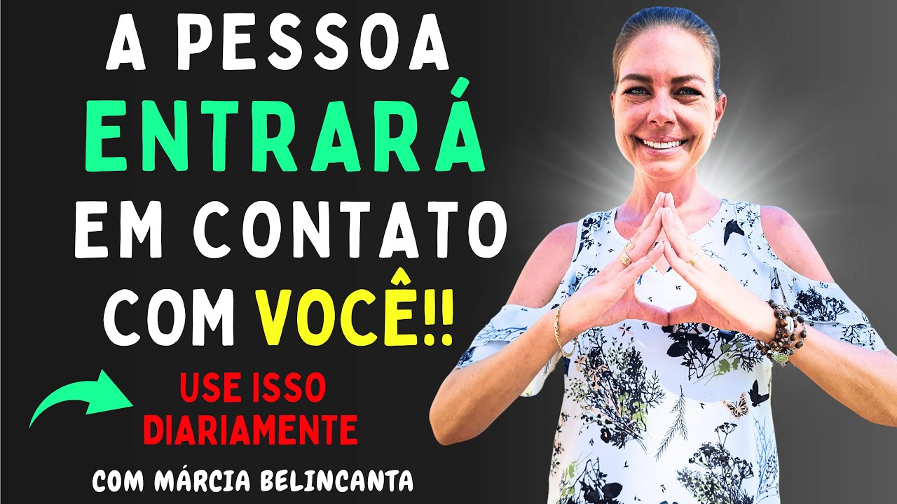 Técnica Mágica | Obtenha CONTATO IMEDIATO de Uma PESSOA ESPECÍFICA  ✨