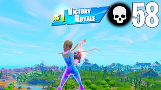 58 Elimination Solo vs Squads Wins Full Gameplay Season 4 (Fortnite Chapter 3)