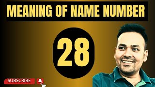 #name Number 28 in numerology #hindi || #Compound Number 28 #ankjyotish #VikaasAajiit #numerology