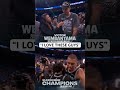 Wemby talks his postgame reaction