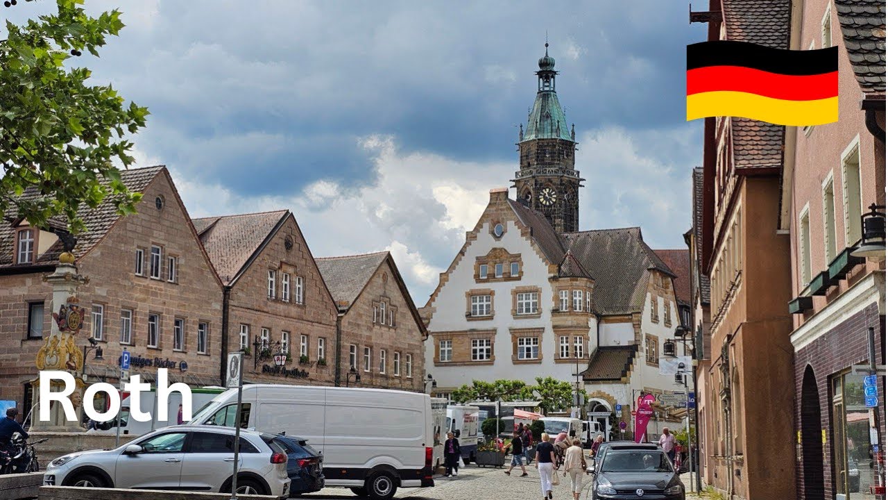 Where Is Roth Explore Roth, Germany Walking Tour in 4K: No Music, Just Pure Ambience ...