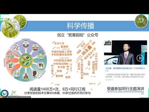 CGM第99期：微生物组数据分析与可视化