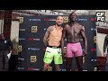 CFFC 140 official weigh-in highlights and faceoffs: Yaroslav Amosov and Curtis Millender cleared