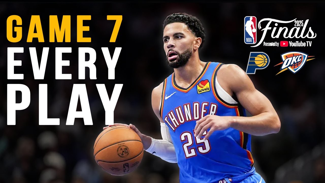 Ajay Mitchell Every Play vs Pacers | 2025 NBA Finals Game 7 Highlights