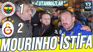 Mouri̇nho İsti̇fa Galatasaray 2-1 Fenerbahçe Maçin Sonu Taraftar Röportaji Bölüm1
