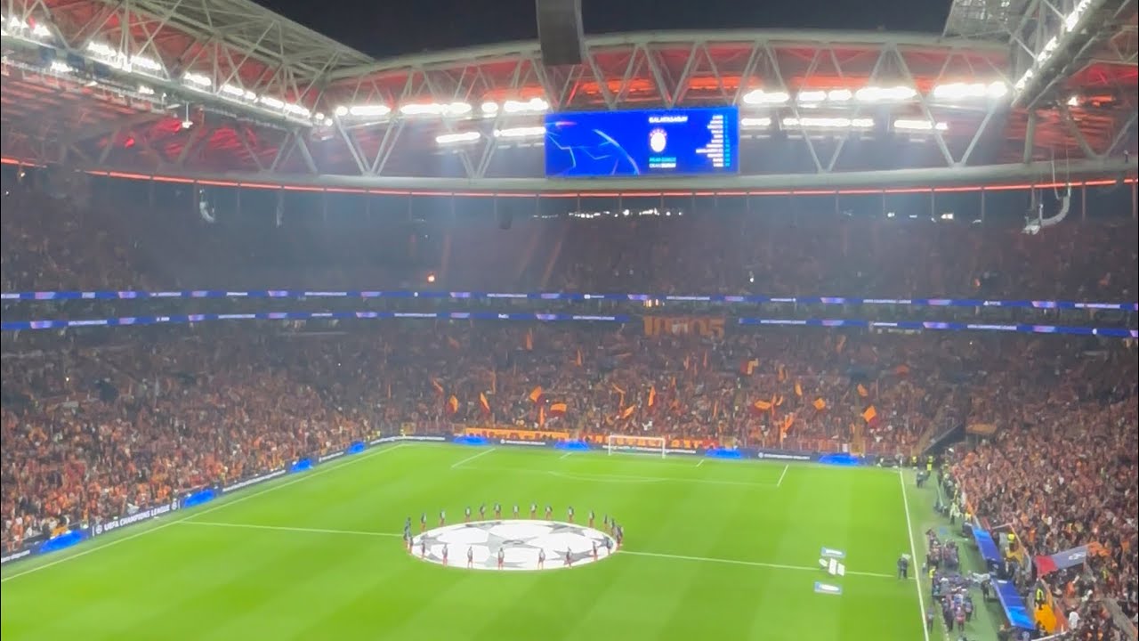 Galatasaray-Juventus Maç Önü Kadro Anonsu ve Seremoni #UCL #galatasaray 