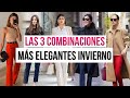 Cómo COMBINAR los COLORES del Invierno y lucir ELEGANTE  / Daniela Liepert