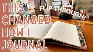 An ENTIRE Year...in ONLY 12 Pages | JOURNAL FLIP THROUGH