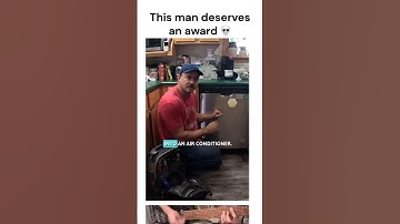 This ‘air conditioner’ tutorial took a wild turn 💀 #funny #viralshorts