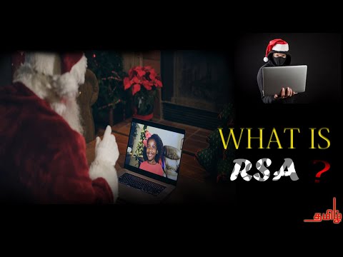 rsa algorithm steps (தமிழ்) | rsa key generation | rsa text encryption ...