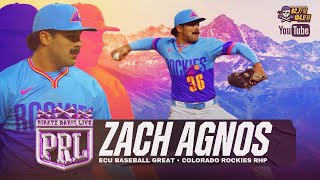 Colorado Rockies RHP Zach Agnos joins PRL to discuss his call-up to the pros and his MLB debut