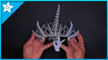 Elder Bone Dragon #timelapse #3dprinting #adafruit