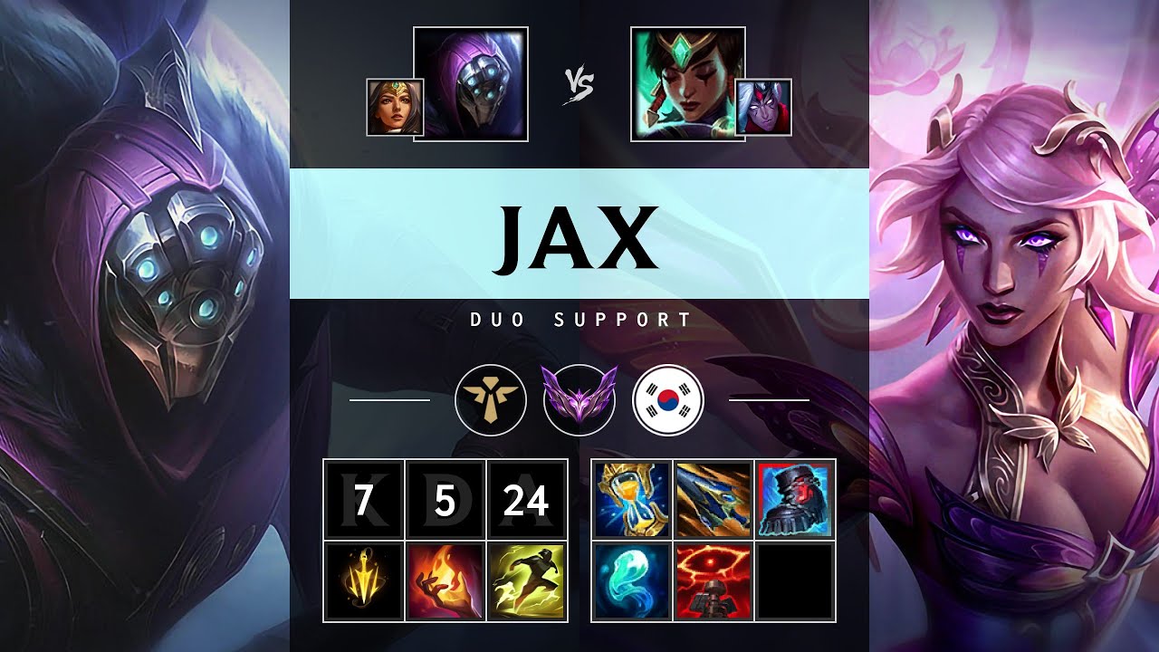 Jax Support vs Karma - KR Master Patch 25.16