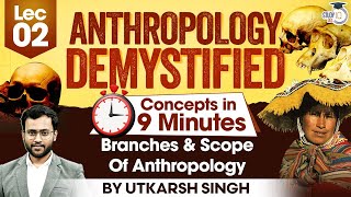 Branches & Scope of Anthropology | UPSC Anthropology Optional Concepts | LEC 02 | UPSC Mains StudyIQ screenshot 4