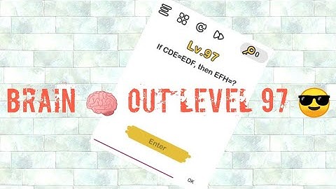 [ Brain Out ] Brain Out Level 97 Answer