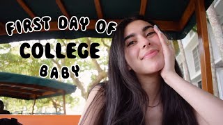 FIRST DAY of COLLEGE vlog *university of miami*