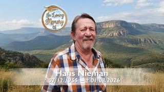 Live Memorial Service of the Late Hans Nieman