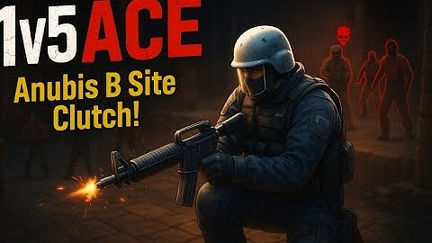 ACE + BOMB DEFUSE?! | Insane Clutch on Anubis - CS2